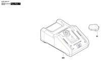 Bosch 2 607 226 317 Gal 18V-160 C Fast Charger 230 V / Eu Spare Parts